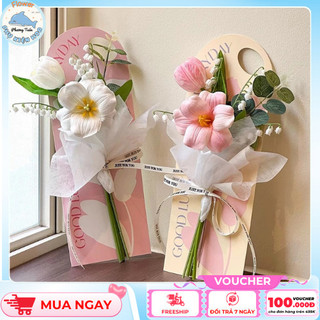 XẤP 10 bìa giấy gắn hoa, bìa gắn hoa, bìa Kraft đa năng, trang trí quà tặng, phụ kiện ngành hoa