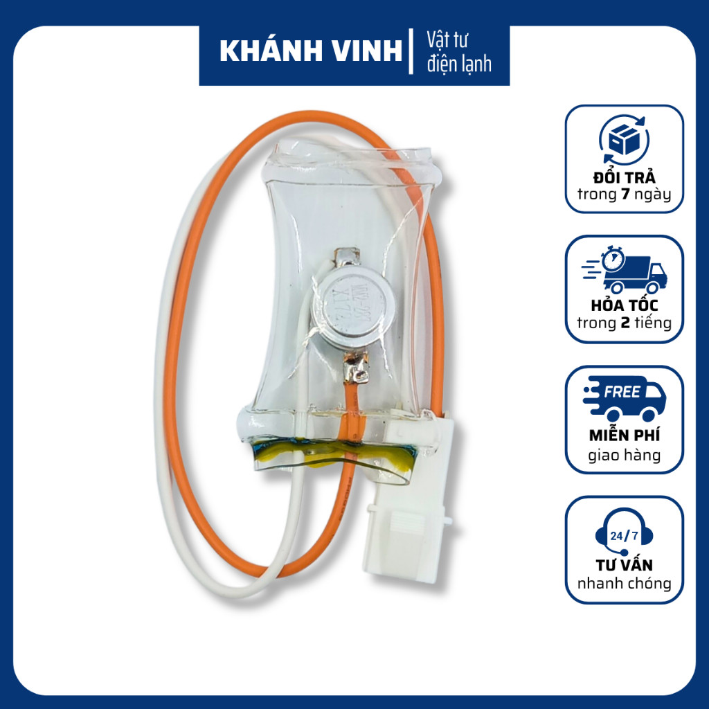 Sò lạnh - âm tủ lạnh Toshiba dây ngắn, Sò lạnh Toshiba dây cam, sò lạnh tủ lạnh Toshiba, cảm biến tủ