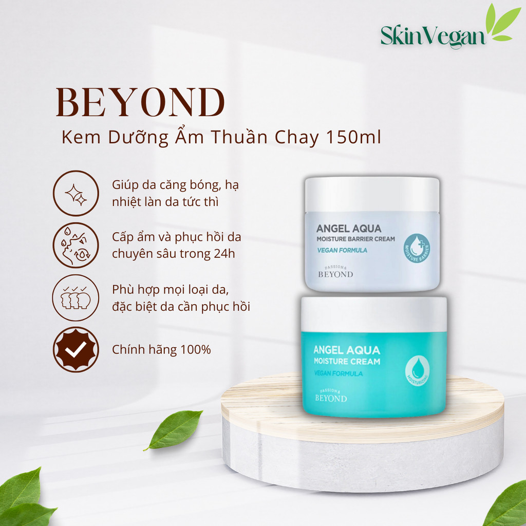 Kem Dưỡng Ẩm Beyond Angel Aqua Moisture Cream/Aqua Moisture Barrier Cream 150ml