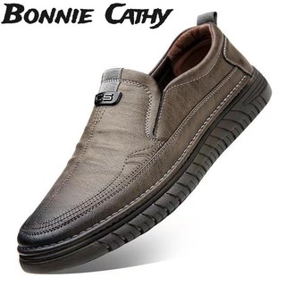  Giày da nam Bonnie Cathy mùa xuân có thiết kế thoáng khí và chống thấm nước 