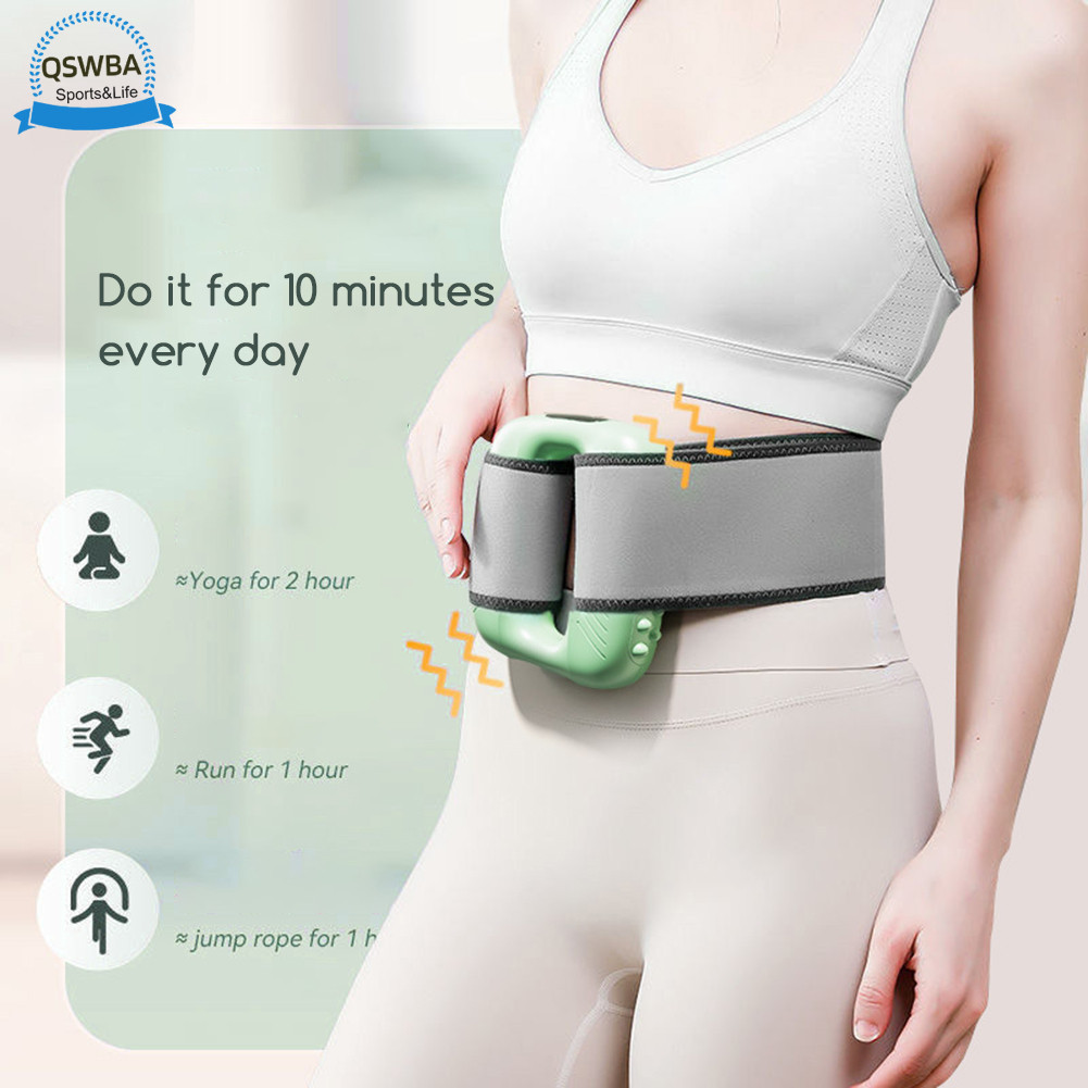 Mini Fitness Điện Fascia Nhẫn Máy Mát Xa 3 Chế Độ Rung 5 Cường Độ Cho Chân Tay
