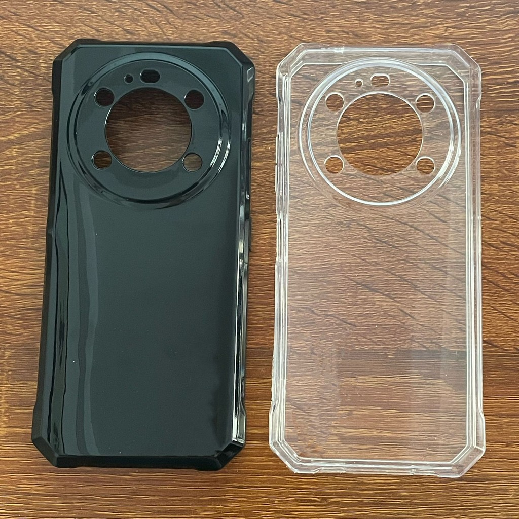 Vỏ Cho Fossibot F109 F109S Vỏ Điện Thoại TPU Mềm Silicone Màu Đen Vỏ Bảo Vệ