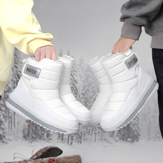  Hàng sẵn có Mùa Đông Lớp Lót Lông Cừu Dày Ấm Giày Bốt Tuyết Cặp Đôi Giày Bốt Tuyết Trắng Ngoài Trời Giày Cotton Nữ Mùa Đông Giày Cao Giày Cotton Chống Thấm Nước Mùa Đông Nam Giày Trượt Tuyết Hokkaido Giày Trượt Tuyết Thời Trang Size Lớn Giày Nữ Lót Lông C 