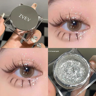  Bảng phấn mắt chống thấm nước và chống mồ hôi lấp lánh sẽ không làm bẩn phấn mắt kim cương 