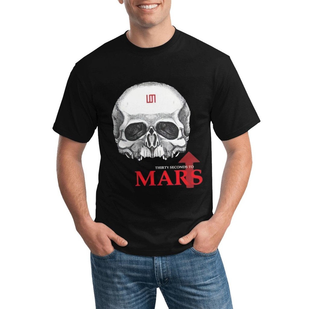 Hipster In Hình Ngộ nghĩnh Top Tee 30 Giây To Mars Heavy Metal Rock Band Heavy