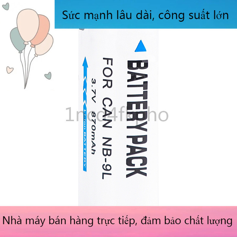 Pin máy ảnh Canon NB-9L áp dụng IXUS500HS 510 IXUS1000 1100 N2 NB9L Pin