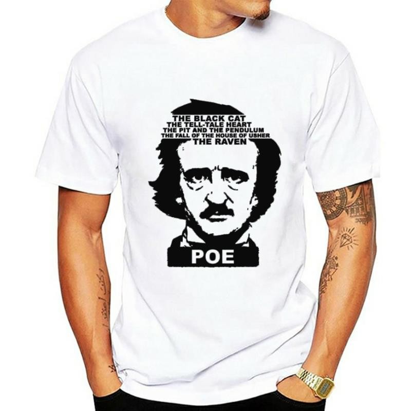 Poe T Áo Sơ Mi Văn Học Sách Người Yêu Tác Giả Áo Edgar Allan Poe