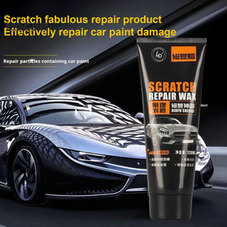  MONDANDI Sửa chữa vết xước ô tô Sáp phục hồi sơn dán Lớp phủ bảo vệ Phụ kiện sáp tẩy vết xước thân xe dễ sử dụng 