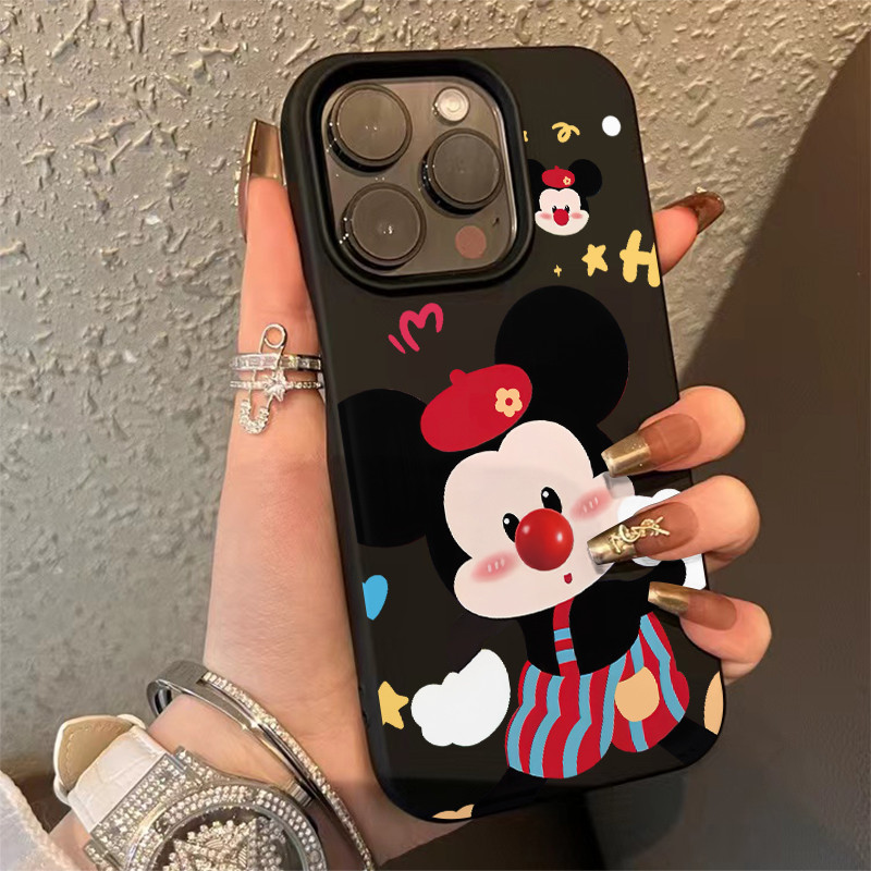 ốp lưng iPhone 11 12 13 14 15 16 Pro Max Disney Red Nosed Mickey  Tương thích với iPhone 11 13 14 15