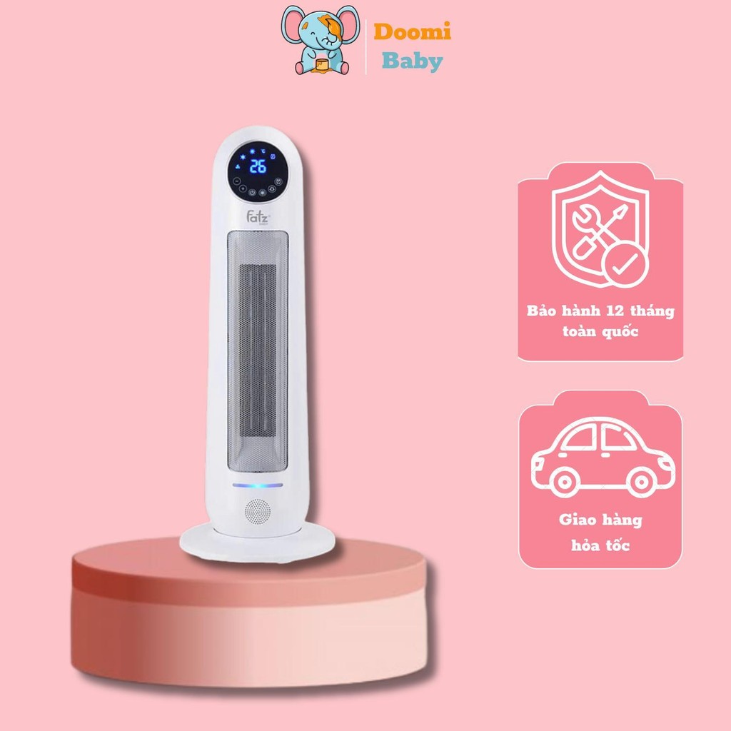 [Bảo Hành 12 Tháng] Quạt Sưởi Bằng Công Nghệ Gốm PTC Heat 1 Hàng Chính Hãng Fatz Baby - FZ039
