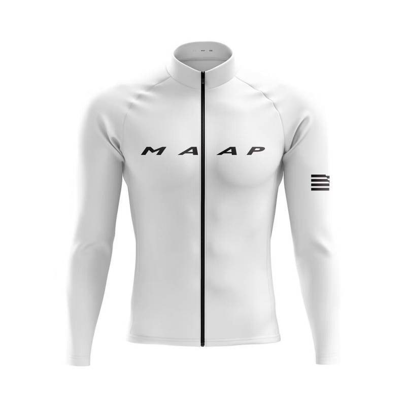 【Ready Stock】 MAAP Autumn Cycling Clothing Men's Long-Sleeved Shirt Bicycle Sports Clothing Outdoor 
