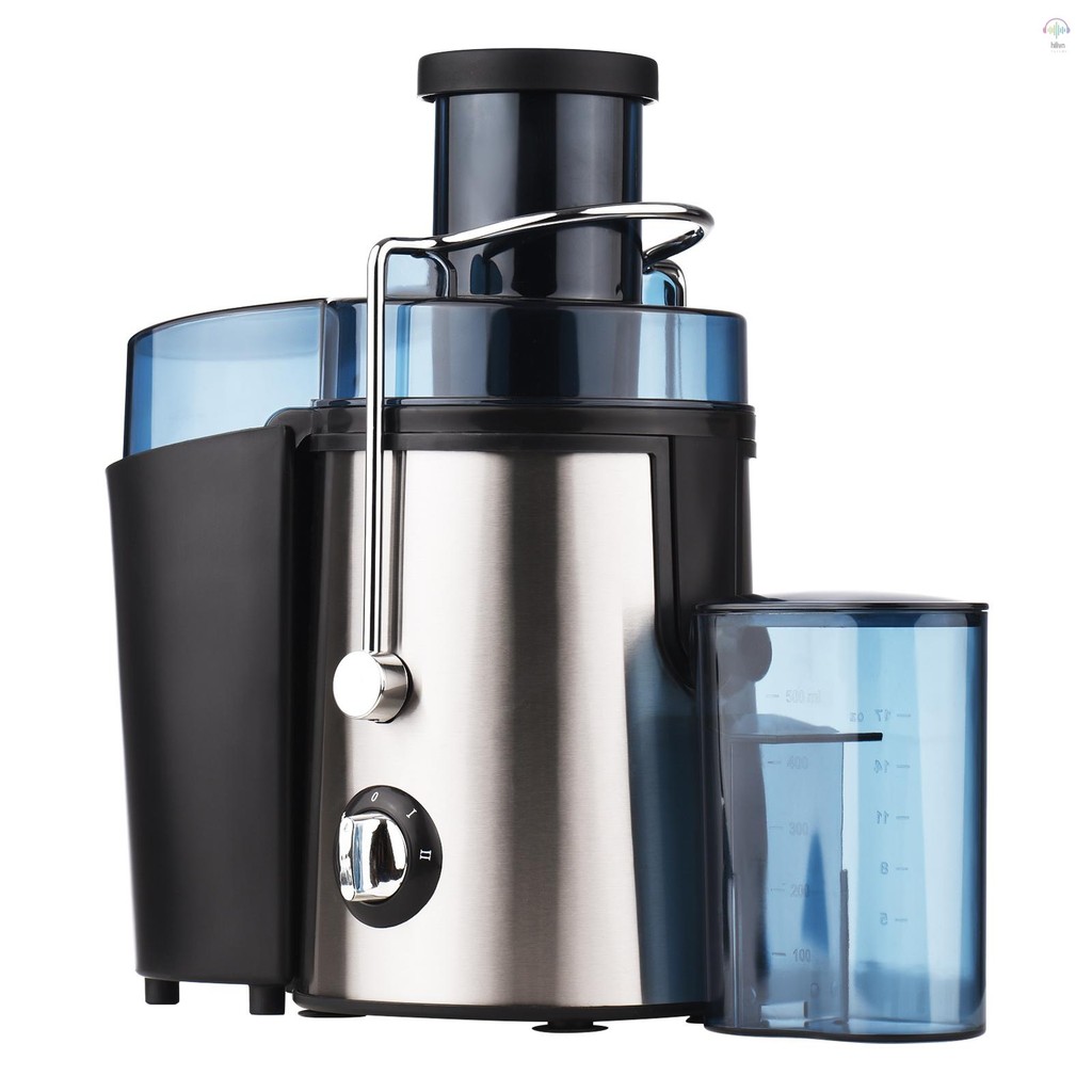 Máy ép trái cây Swiitol Hộ gia đình cỡ lớn Thân thép không gỉ điện 800W Công suất cao Máy vắt trái cây và rau quả mạnh Máy tách nước ép