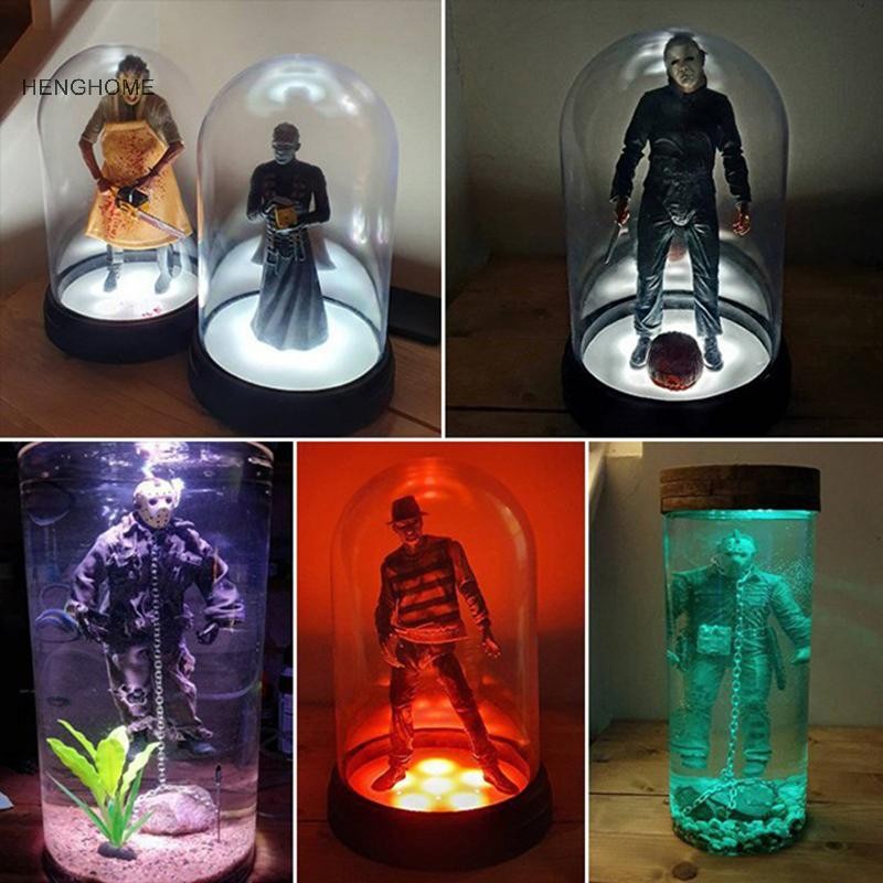 Henghome Jason Voorhees Collector Đèn Nước Phần 6 Jason Lives Phim Kinh Dị Lưu Niệm TFG