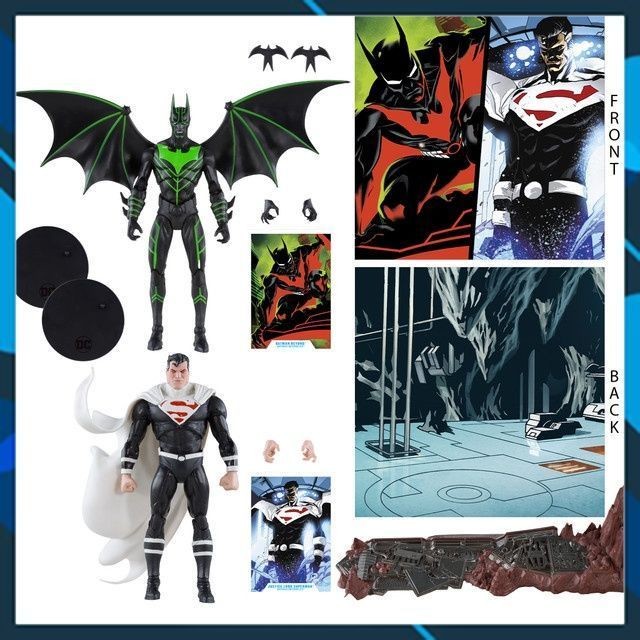 Mô hình McFarlane 🦇 DC Multiverse 7-inch 🦇 Batman Beyond - Batman vs Justice Lord Superman