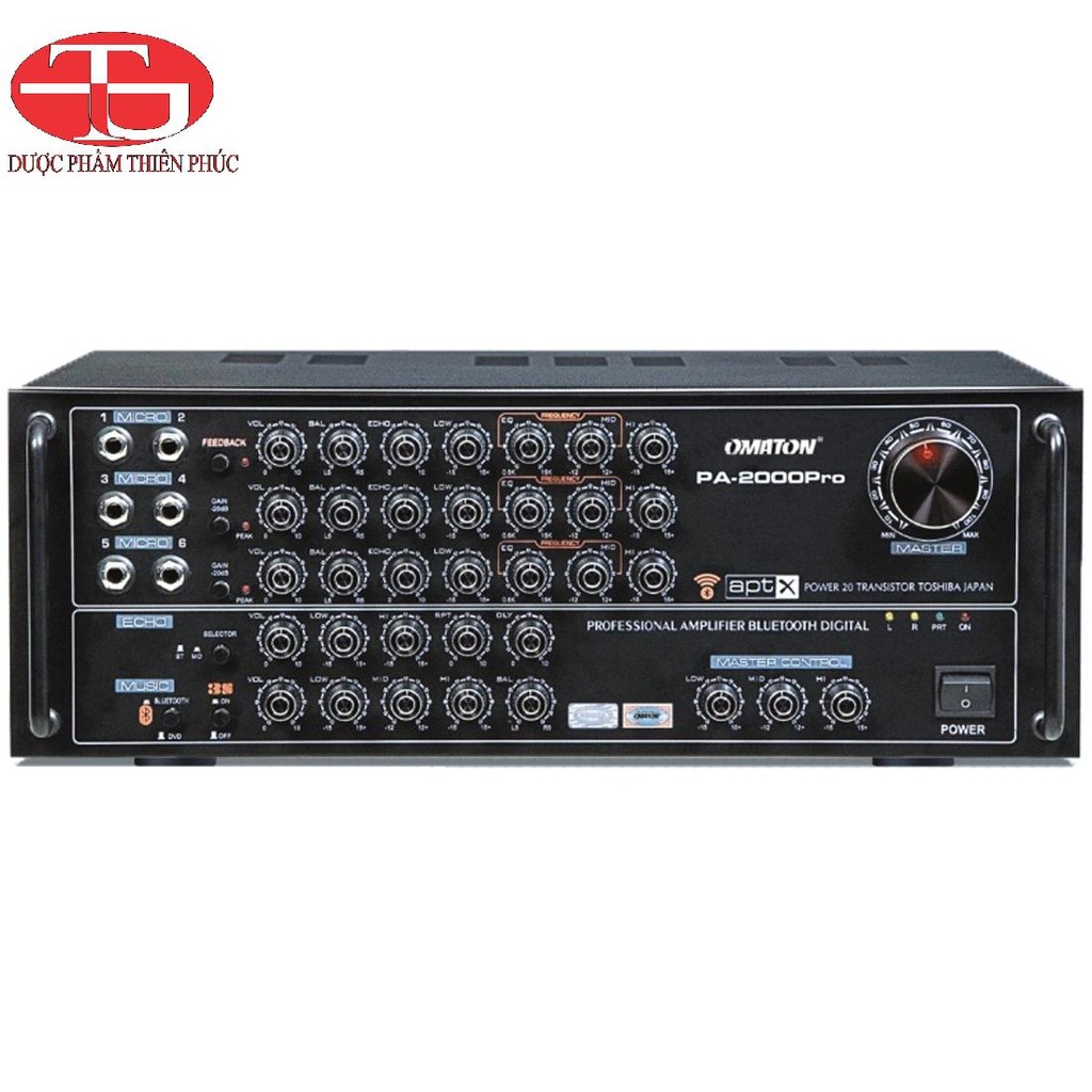 [HCM] Ampli Omaton PA-2000 Pro - Công Ty Thiên Phúc