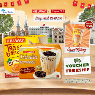 Combo Hộp Trà Sữa Trân Châu Hillway Vị Truyền Thống & Hộp Trà Sữa Trân Châu Hoàng Kim Hillway Size L
