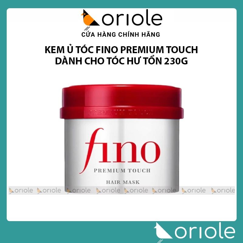 Kem Ủ Tóc Fino Premium Touch Hair Mask Nhật Bản 230g - Ủ Tóc Giúp Phục Hồi Tóc Hư Tổn Gãy Rụng Chính