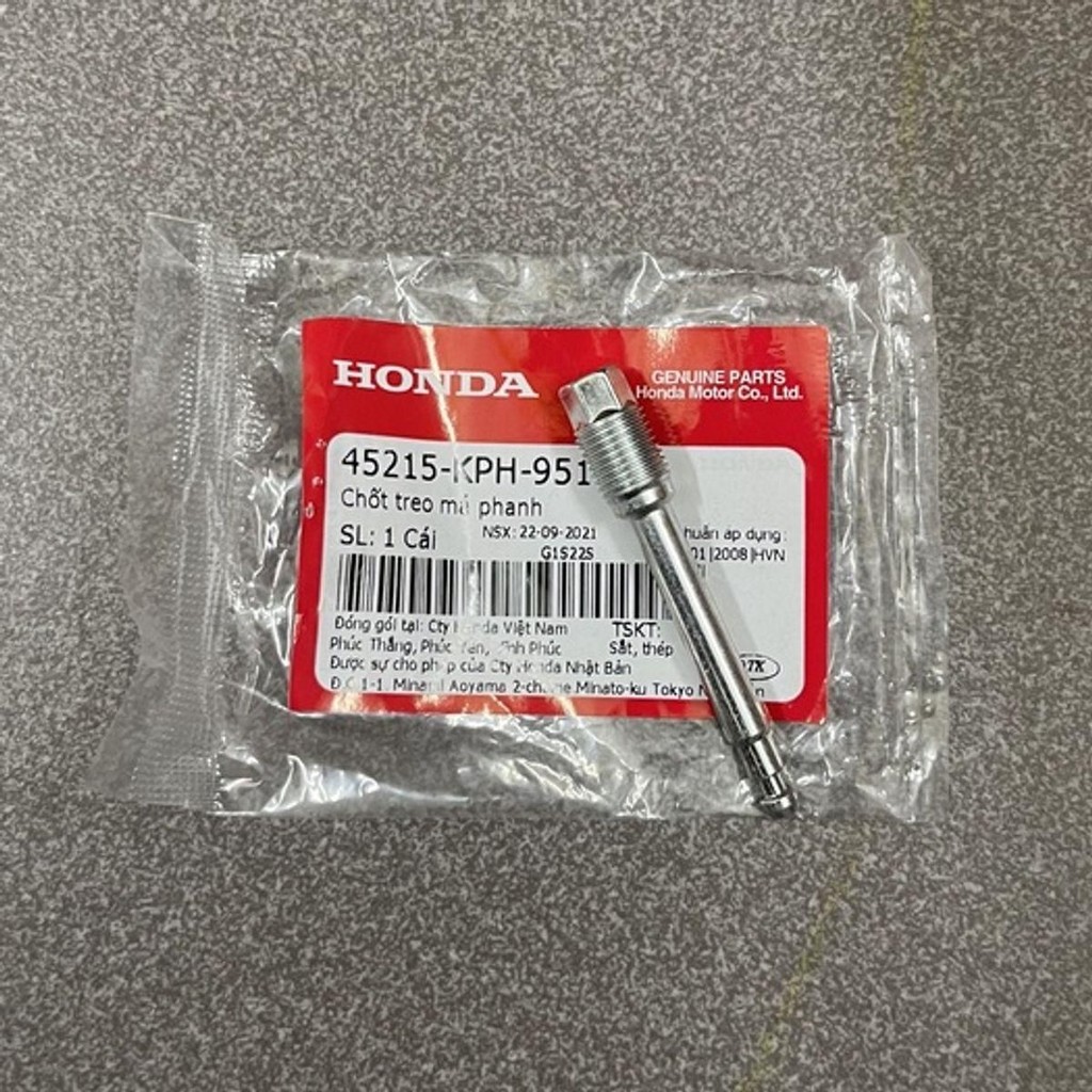 ốc treo má phanh tất cả xe số hàng chính hãnġ 45215KPH951