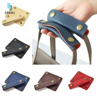 [Shngki] Túi xách bằng da mềm Tay cầm bọc hành lý Túi đeo vai bảo vệ có nắp đậy chống trầy xước [MỚI]