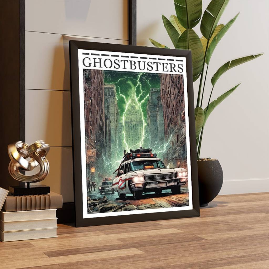 FREESHIP ⭐️ Ghostbusters Poster | Comic Poster - Tranh Decal Dán Tường - Ảnh Treo Tường