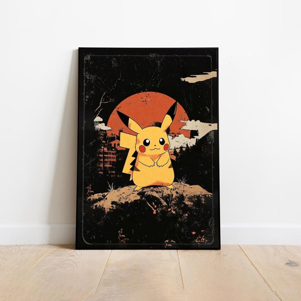 FREESHIP ⭐️ Pikachuu Poster | Comic Poster - Tranh Decal Dán Tường - Ảnh Treo Tường