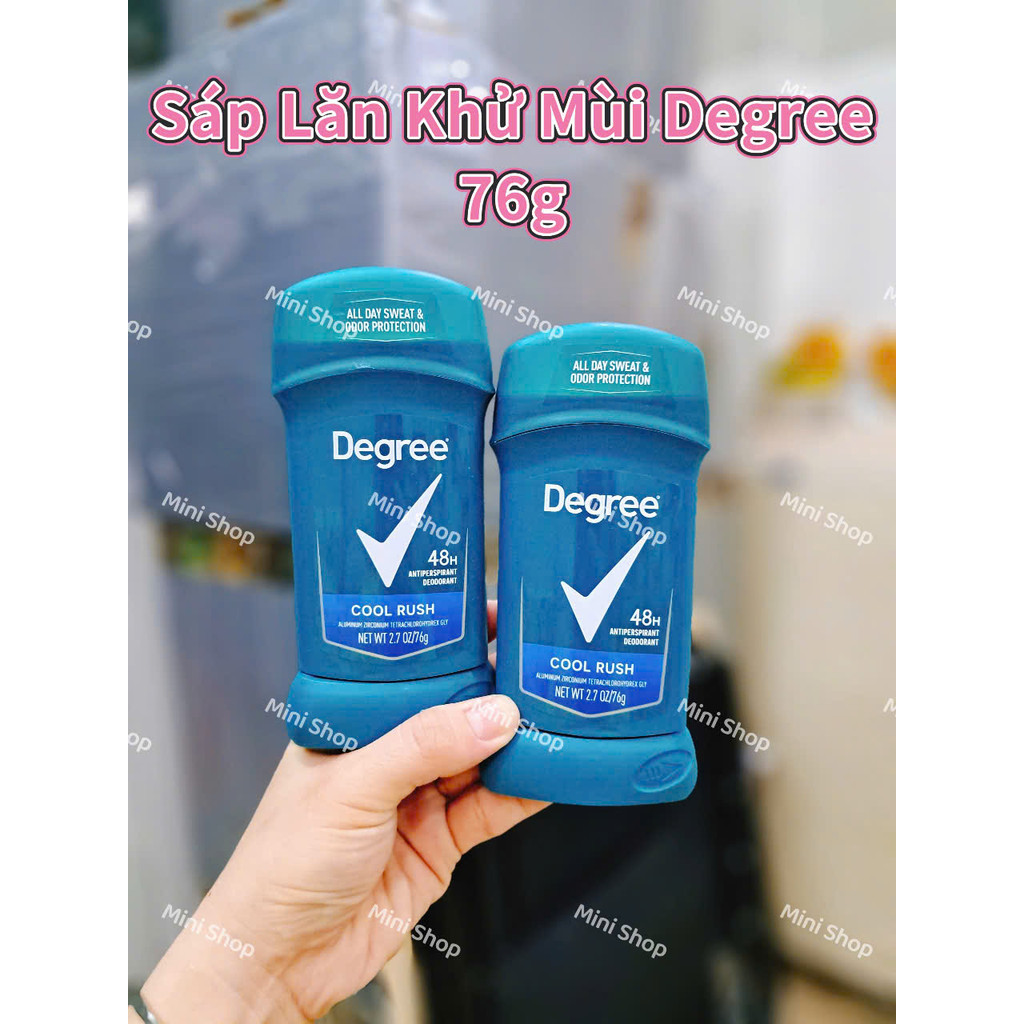 Sáp Lăn Khử Mùi Nam Degree Cool Rush 76g Lý Trinh