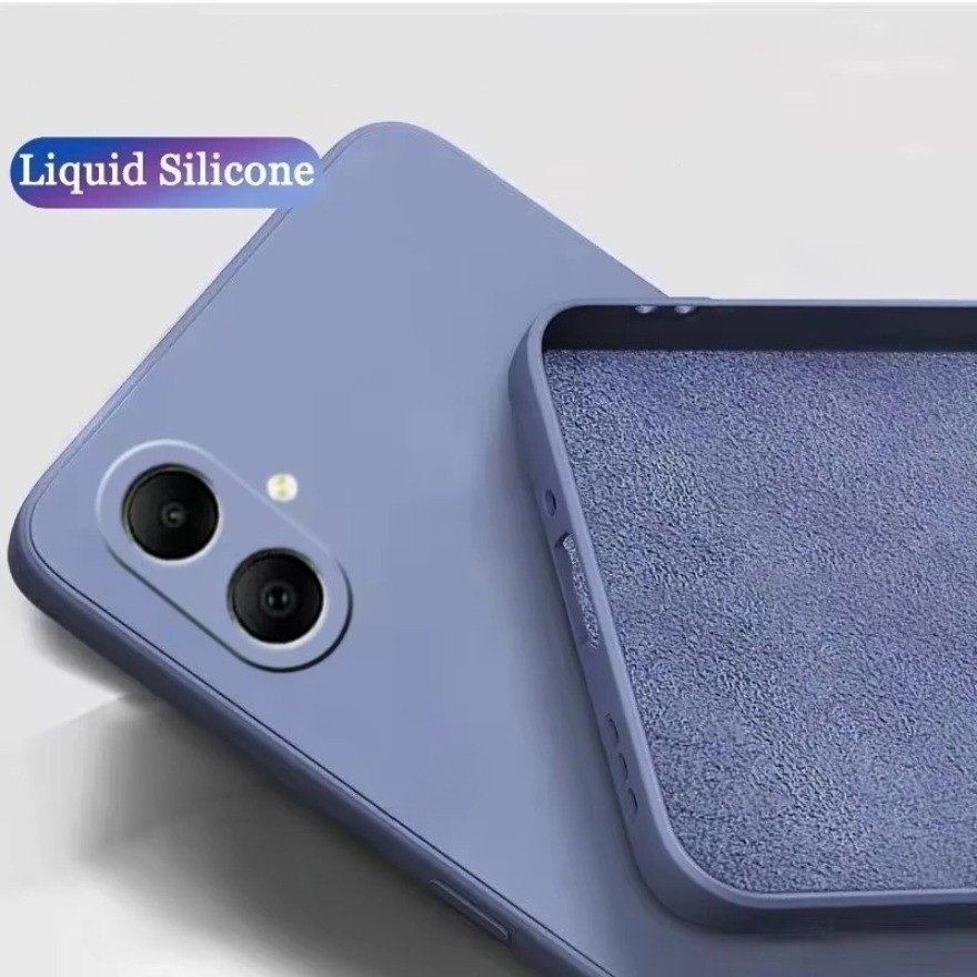 Dành Cho Vỏ Samsung Galaxy A06 Ốp điện thoại Samsung A06 Capas Silicon Lỏng Mới Chống Sốc TPU Mềm Ốp