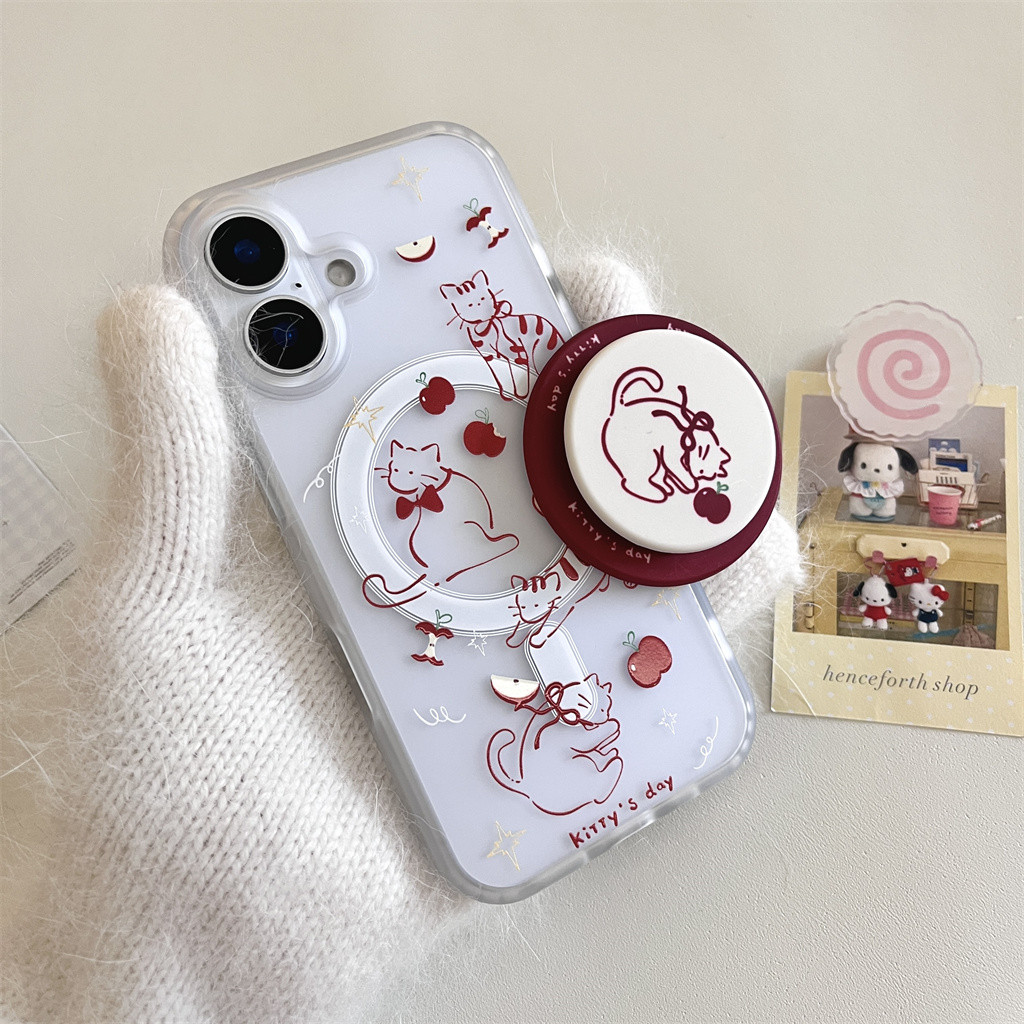 Dành Cho iphone case 16 Pro Max 15 Pro Max 14 Pro Max 13 Pro Max Skin Texture Line Cat phone case