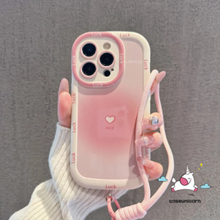Dành Cho Oppo A5 A3 Pro A5X A60 A57 A18 A3X A38 A15 A3 A5 A16 A1K A15s A76 A35 A9 A78 A7 A12 A5s A3s A54 A55 A54s A58 A74 A79 A53 A33 Reno 13F 4F Hoạt Hình Trái Tim Tình Yêu Dễ Thương Ốp Mềm Blush