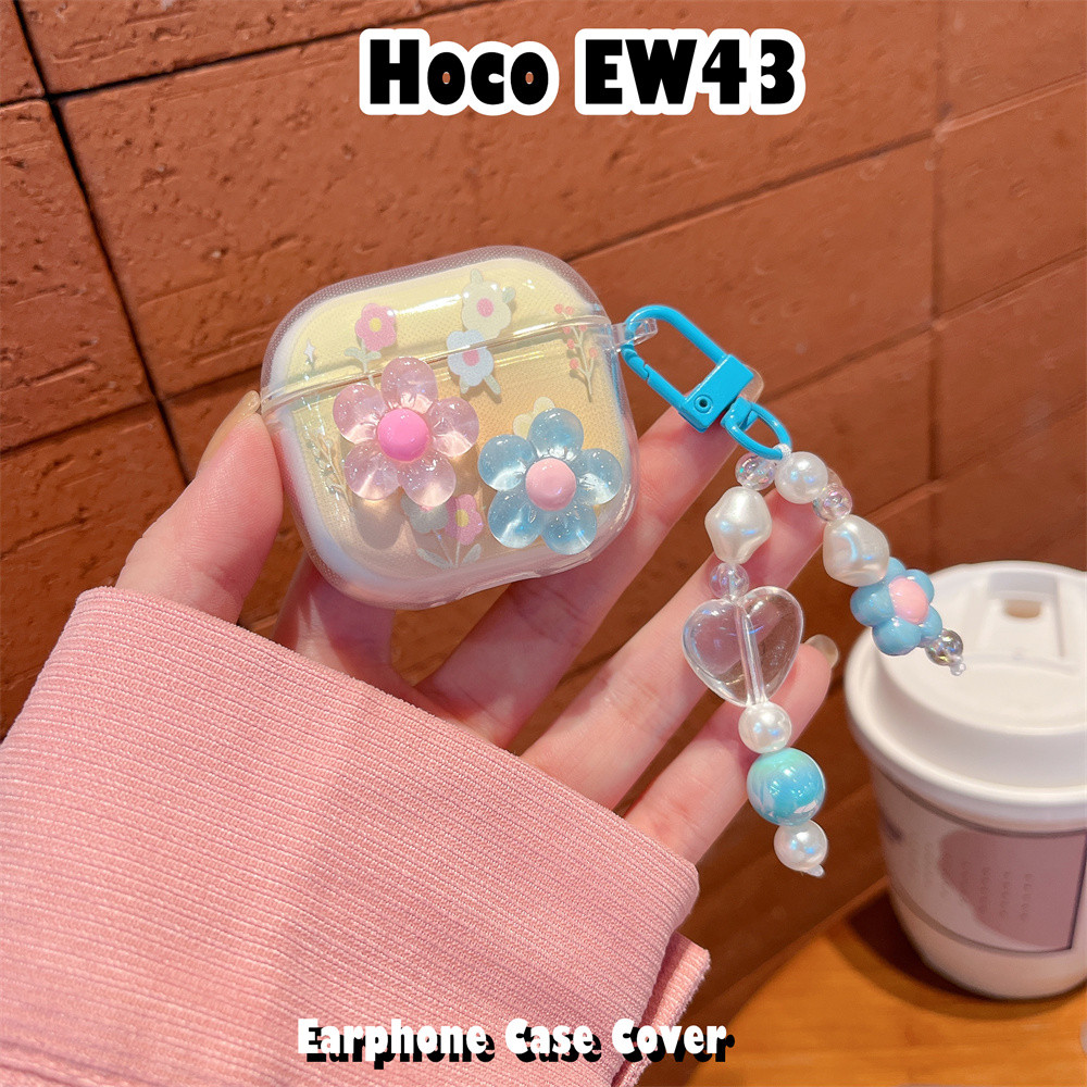 [Giao hàng nhanh] Dành cho vỏ Hoco EW43 Vỏ silicon mềm Vỏ tai nghe hoạt hình dễ thương