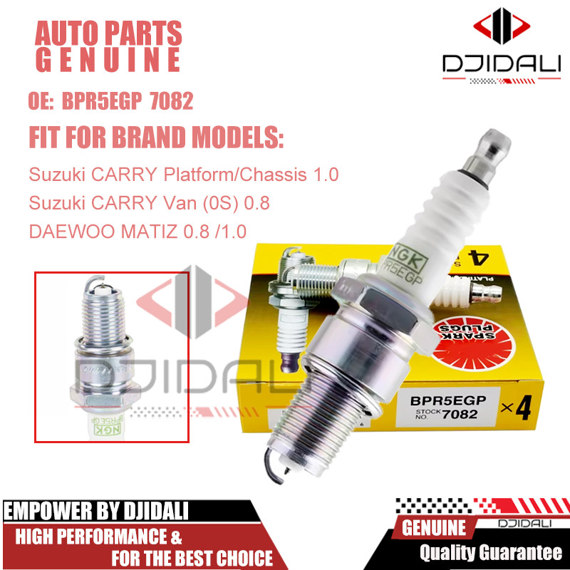 Bugi Iridium NGK BPR5EGP cho Toyota Hiace, Suzuki Carry, chevrolet Spark, Ford Escort, Matiz