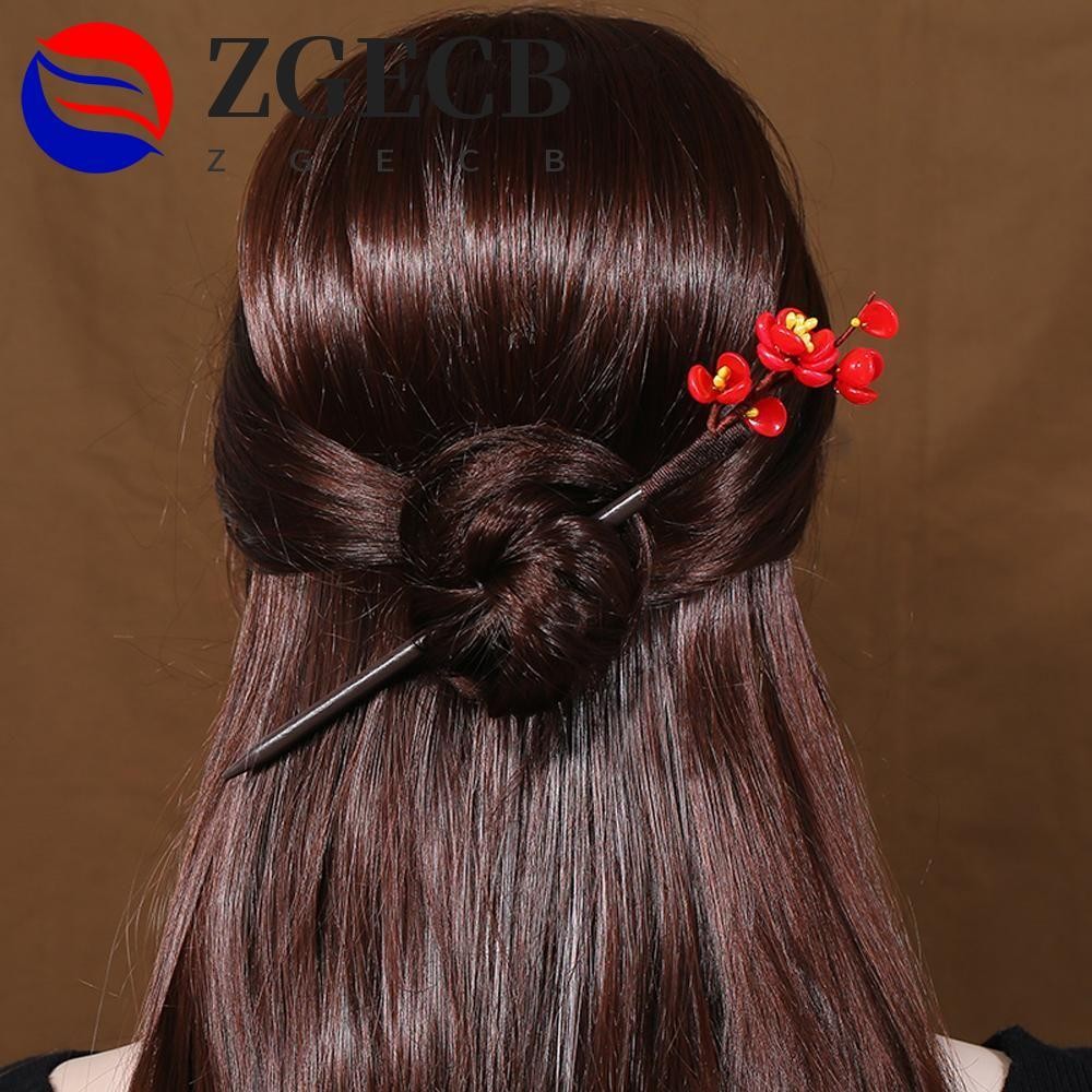 Trâm Cài Tóc Bằng Gỗ Phong Cách Trung Hoa