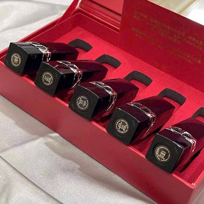 set  mini rouge dior lipstick 5 mau bestseller