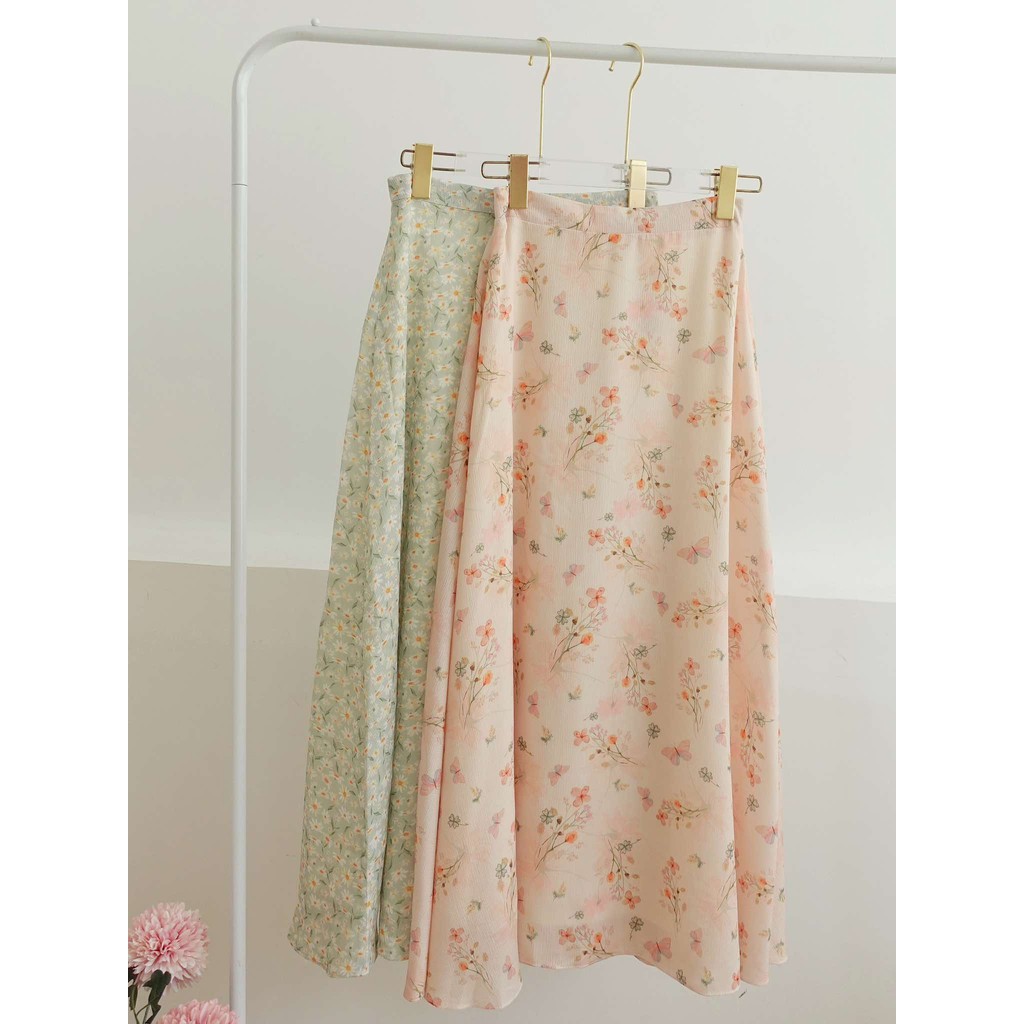 TIELA Chân váy dài hoa nhí -Tiela Skirt | BigBuy360 - bigbuy360.vn