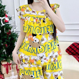 KA89 - Bộ Tole Lanh Áo Cánh Tiên Rèm Quàn Đùi 40-80kg