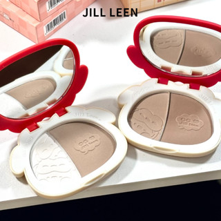 JILL LEEN Bảng phấn tạo khối Phấn phủ toàn diện Phấn bắt sáng mờ Làm sáng