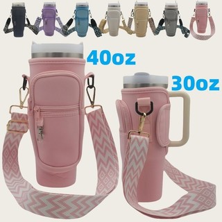  Dây đeo mở rộng stanley 30oz 40oz Túi đựng cốc stanley SBR Vải lặn Chống thấm nước Giữ nhiệt Túi cốc Dây đeo vai có thể điều chỉnh Dây đeo chai nước Dây đeo túi đựng điện thoại di động Túi đựng thẻ Túi đựng cốc băng di động Cross-Body Túi đựng cốc 