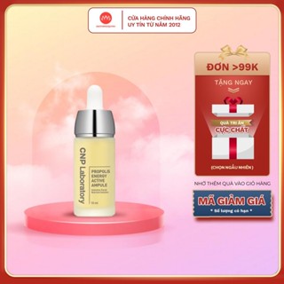 Serum keo ong CNP Laboratory Propolis Energy Ampule - tinh chất dưỡng ẩm & tái tạo phục hồi da 15ml