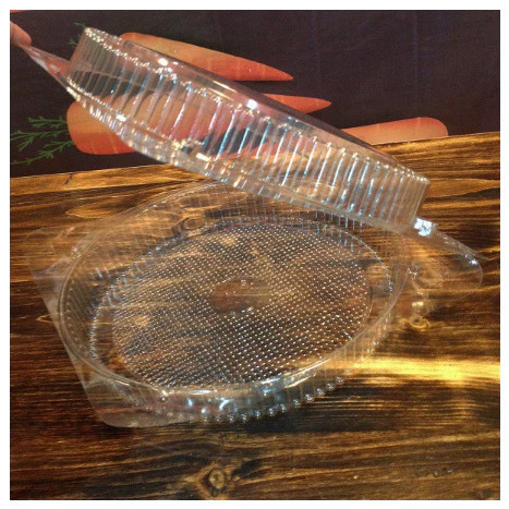 Set 100 Hộp nhựa tròn đựng bánh H28 - Hộp bền, nhẹ, đa năng và tiện dụng