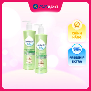 Combo 2 sữa tắm & gội 2in1 cho bé Lactacyd Extra Milky hương dịu nhẹ 500 ml (mọi độ tuổi)