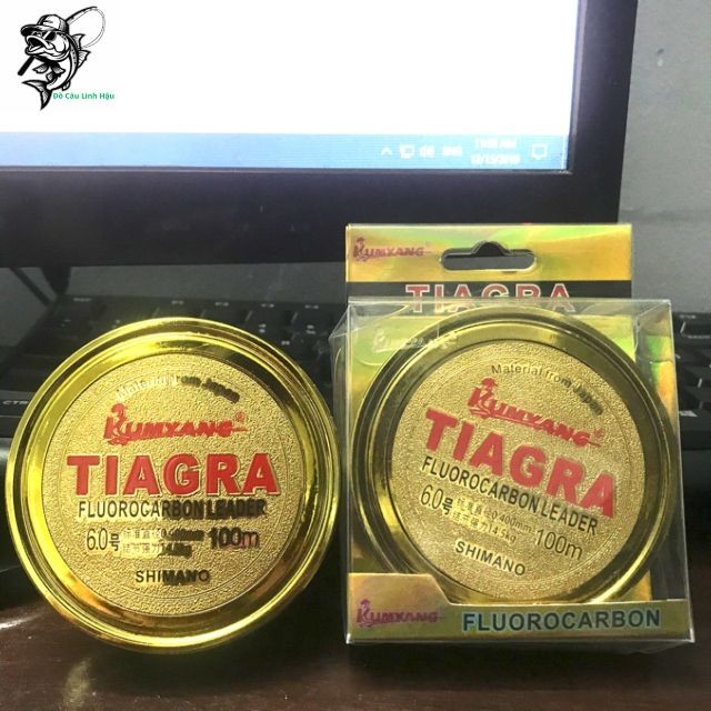 Cước câu cá shimano TIAGRA 100m màu mận
