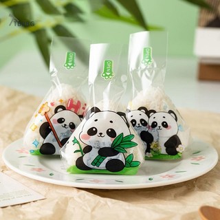 Ritasday 50 Chiếc Hoạt Hình Đáng Yêu Cho Tam Giác Cơm Bóng Bao Bì Túi Nori Onigiri Sushi Túi Làm Sushi Khuôn Bento Phụ Kiện MỚI