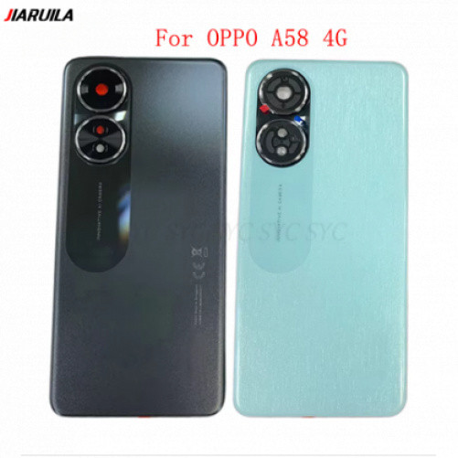 Ốp Pin Cho OPPO A58 Ốp điện thoại + Khung Giữa Cửa Phía Sau