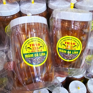 Combo 2Kg Mắm Cá Linh - Mắm Châu Đốc Vị Mặn Dịu