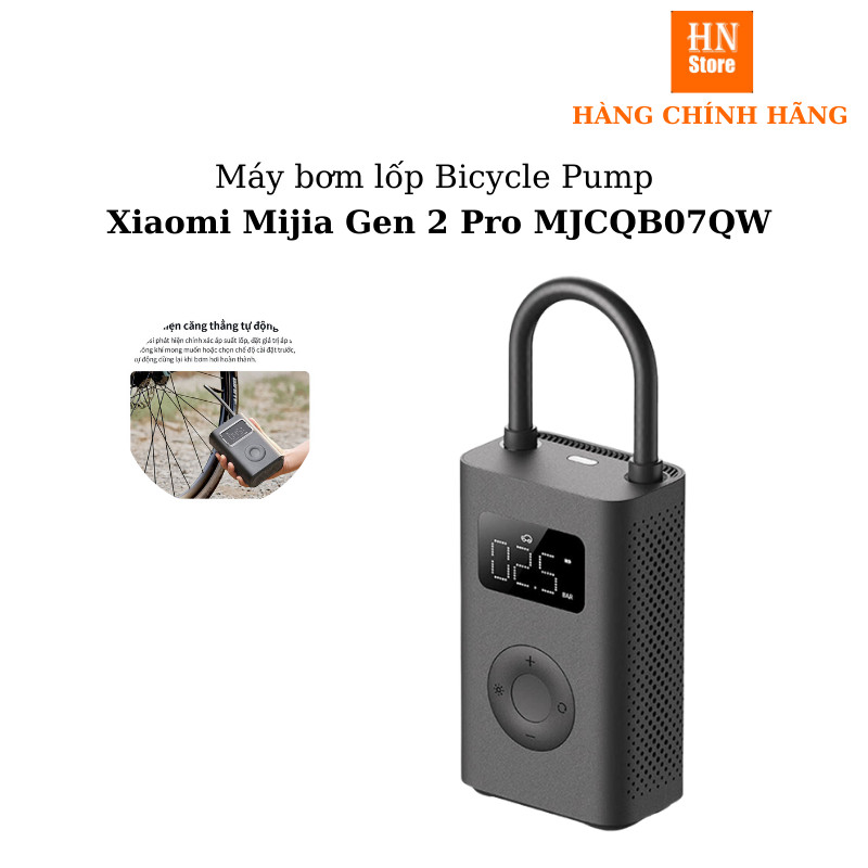 Máy bơm hơi Mijia Gen 2 Pro Bicycle Pump MJCQB07QW - Bảo hành 1 tháng