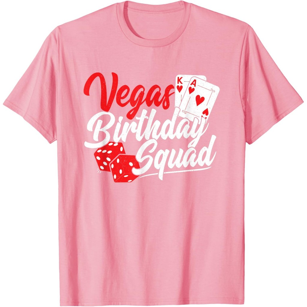 Tiệc sinh nhật Las Vegas - Áo thun phù hợp với đội sinh nhật Vegas