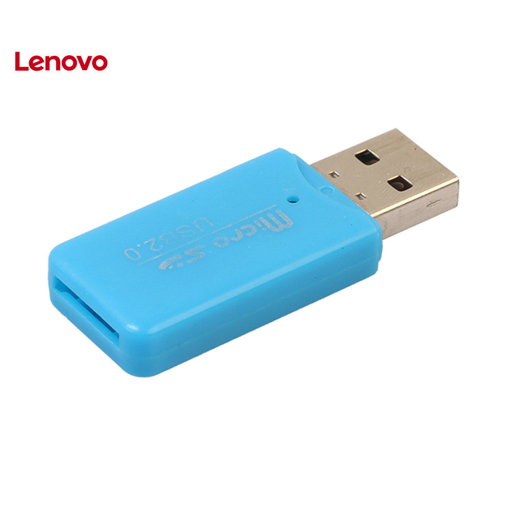 LENOVO Bộ chuyển đổi đầu đọc thẻ nhớ T-Flash Micro SD TF USB 20 tốc độ cao