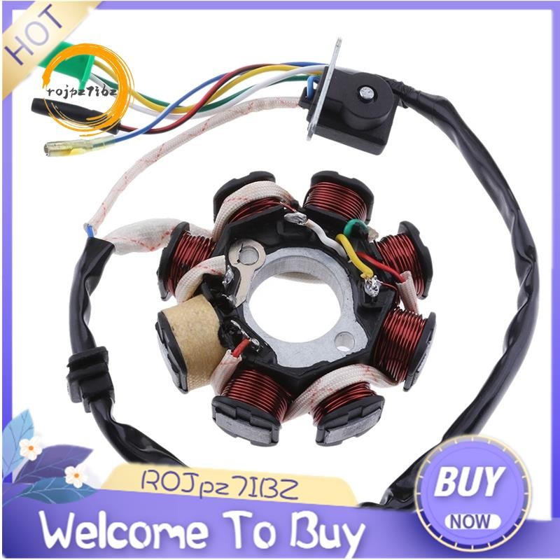 GY6 Động Cơ Magneto Stator Máy Phát Điện Cuộn Dây 157QMJ Cho GY6 Động Cơ 125Cc 150Cc ATV Xe Tay Ga P