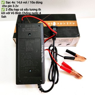 Sạc 4s 14,6vol 5a/10a Dùng Cho Pin Sắt Lifepo4 3,2vol