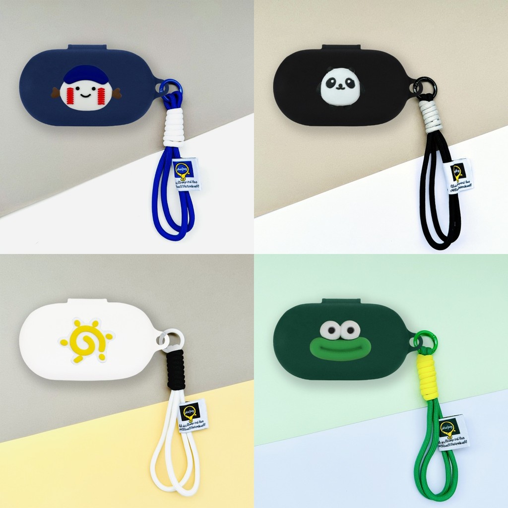 Suitable for Nothing Ear Open Case Cute Frog Lanyard Pendant Pendant Nothing Ear Open Silicone Soft 